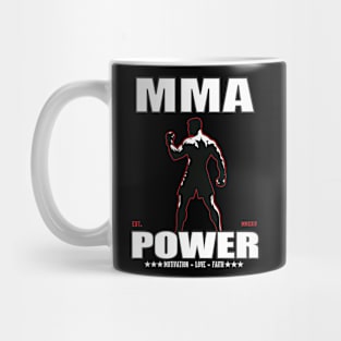 MMA Power Design for the Mixed Martial Artist Mug